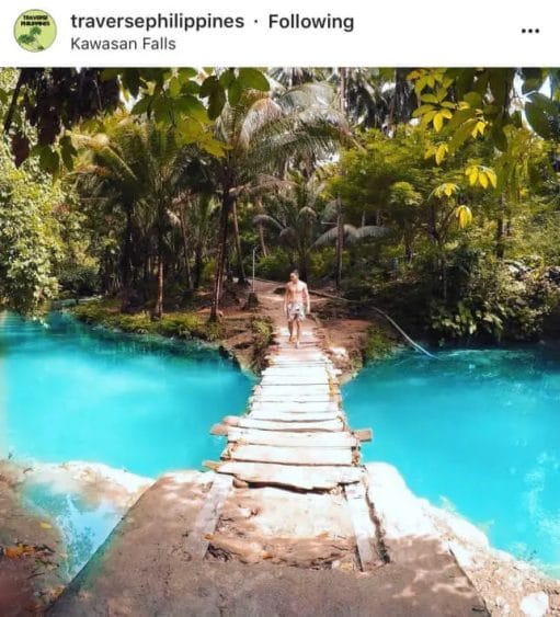 Kawasan Falls - The Top 20 Best Instagram Locations in the Philippines!