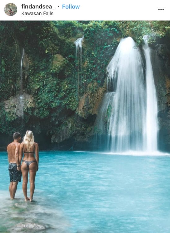 Kawasan Falls - The Top 20 Best Instagram Locations in the Philippines!