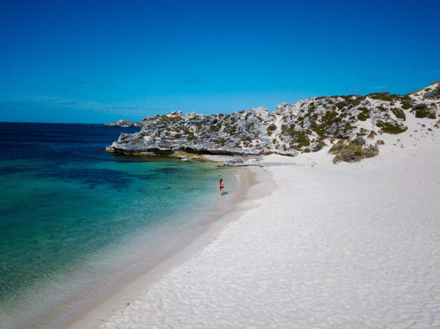 Rottnest island best beaches Parakeet Bay 