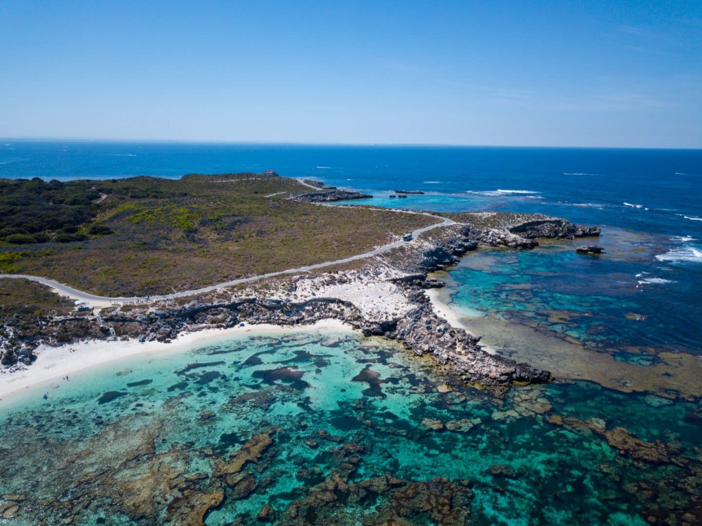 rottnest island best beaches Salmon Bay