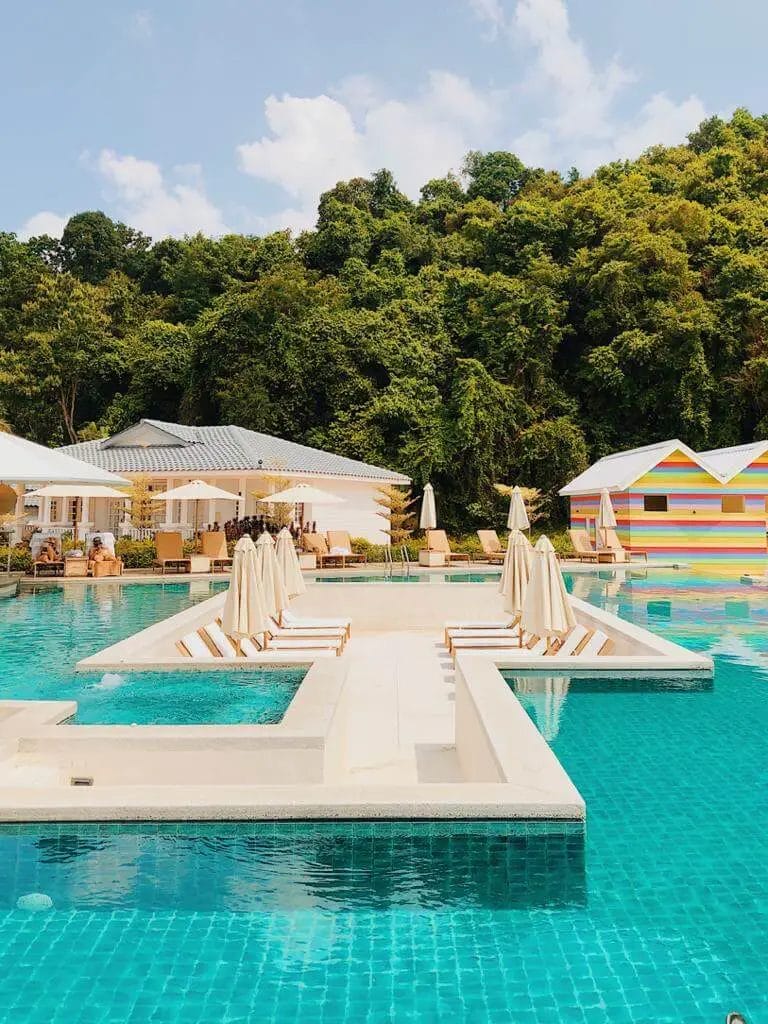 Dash beach club Langkawi Itinerary