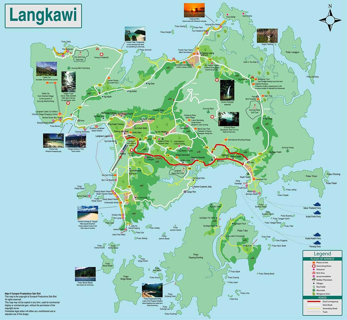 Langkawi Map