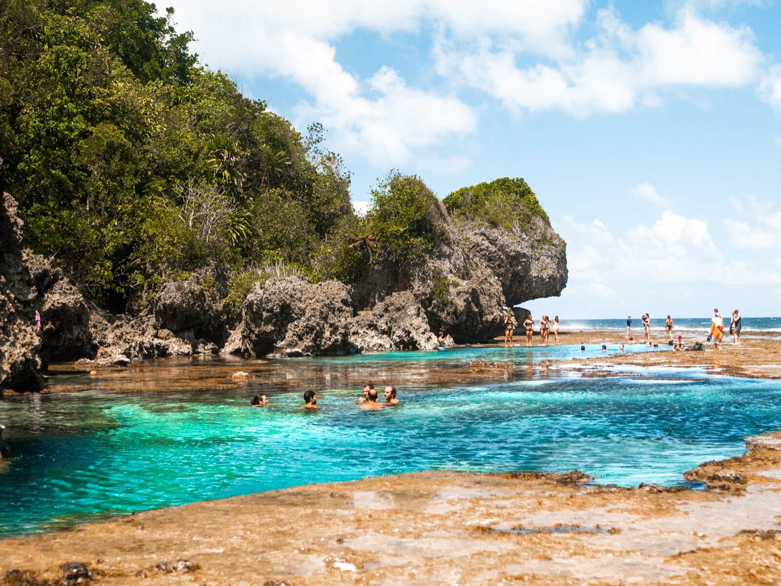 Magpupungko Rock Pool, Siargao