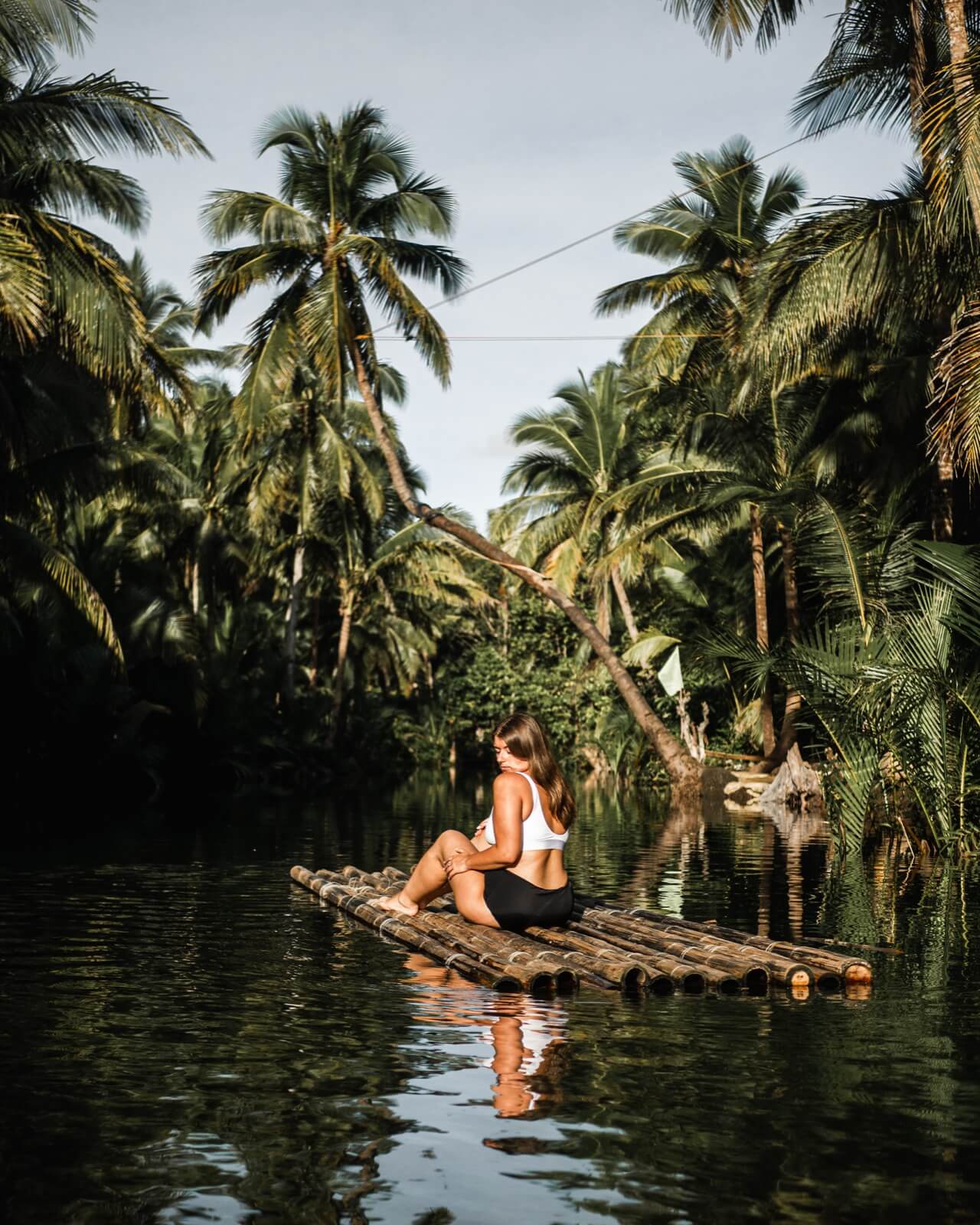 Palm Tree Rope Swing, Siargao