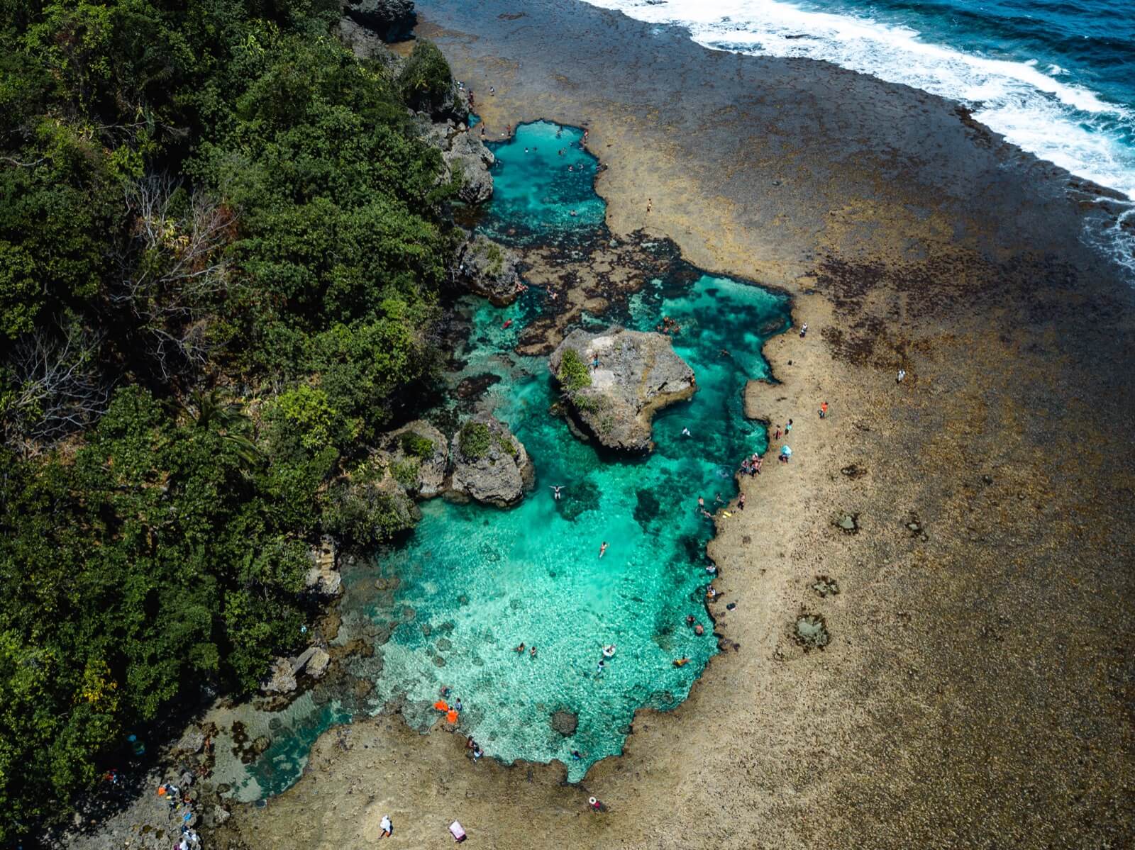 Magpupungko Rock Pools, Siargao