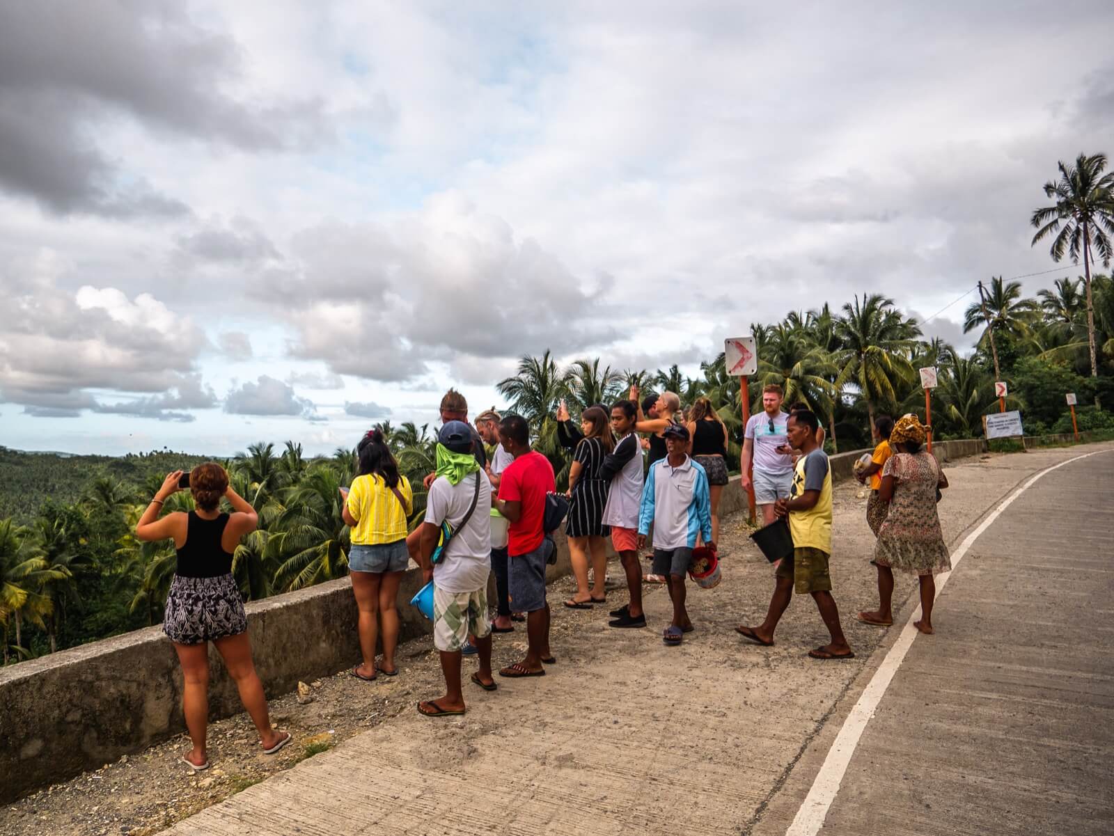 Siargao island Palm Tree viewpoint