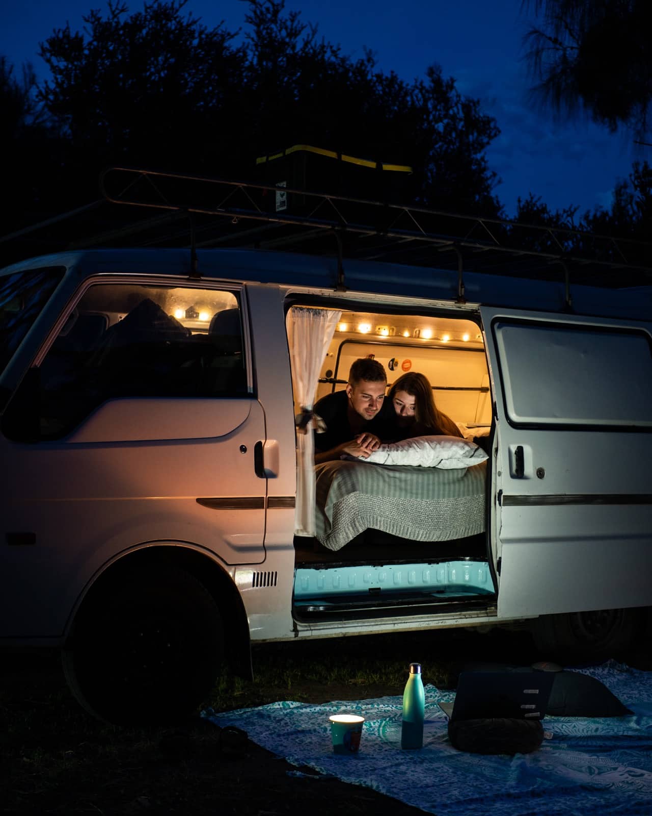 Camping in Campervan